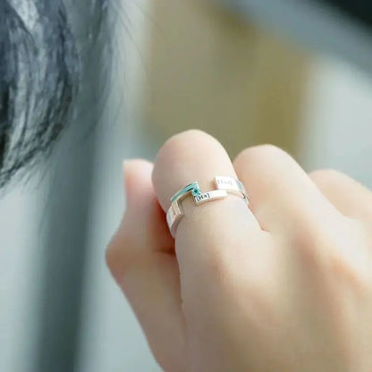 Mirror Symphony Ring 925 Silver